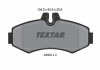 Комплект гальмівних колодок TEXTAR 2302201 (фото 3)