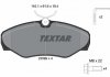 Комплект гальмівних колодок TEXTAR 2309902 (фото 2)