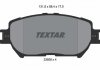 Комплект гальмівних колодок TEXTAR 2392801 (фото 3)