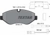 Комплект гальмівних колодок TEXTAR 2919202 (фото 2)