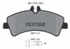Комплект гальмівних колодок TEXTAR 2921702 (фото 3)
