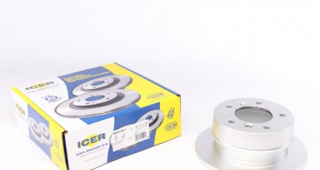 Диск гальмівний ICER 78BD0184-1