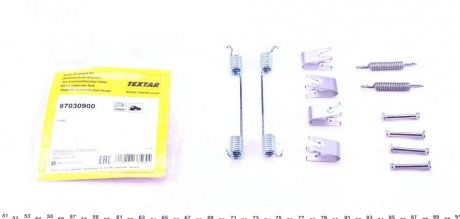 Комплект пружин гальмівних колодок TEXTAR 97030900