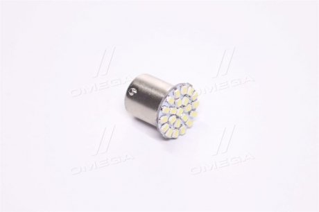 Лампа LED покажчиків поворотів і стоп-сигналів 12V R5W BA15S 22SMD WHITE <> TEMPEST TMP-L0806