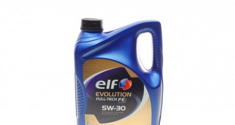 Олива моторна Evolution Fulltech FE 5W30 (5 Liter) ELF 216689