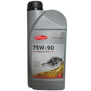 Масло трансмисс. GEAR OIL 5/4 75W-90 GL5 (Канистра 1л) Delphi 25067150