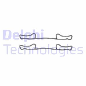 Ремкомплект гальмiвних колодок Delphi LX0294 (фото 1)