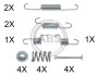 Монтажний набір гальмівних колодок A.B.S. 0025Q (фото 1)
