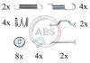 Комплектующие, стояночная тормозная система A.B.S. 0810Q (фото 1)