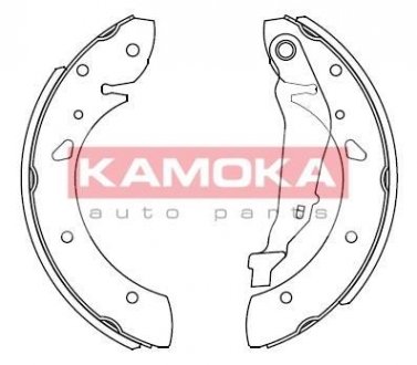 Гальмівні колодки (набір) KAMOKA JQ202026