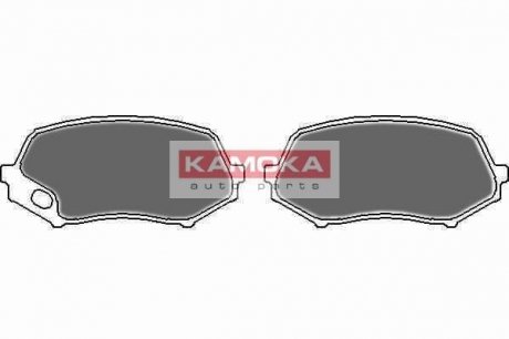Гальмiвнi колодки дисковi KAMOKA JQ101123