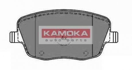 Гальмівні колодки, дискове гальмо (набір) KAMOKA JQ1012838
