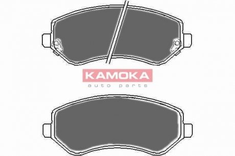 Гальмівні колодки, дискове гальмо (набір) KAMOKA JQ1013152