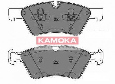 Гальмівні колодки, дискове гальмо (набір) KAMOKA JQ1013660