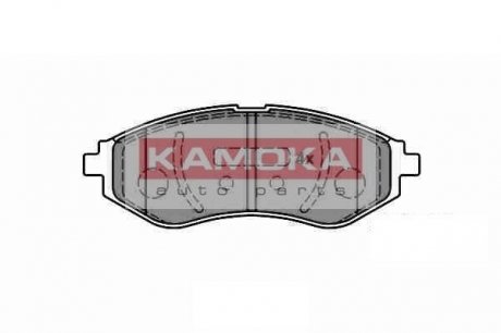 Гальмівні колодки, дискове гальмо (набір) KAMOKA JQ1018366 (фото 1)
