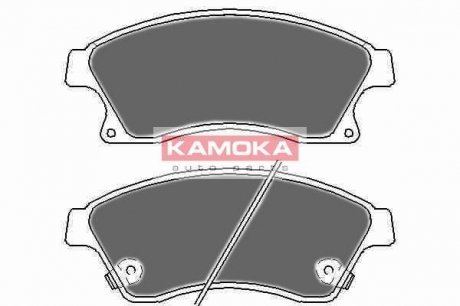 Гальмiвнi колодки дисковi KAMOKA JQ1018524