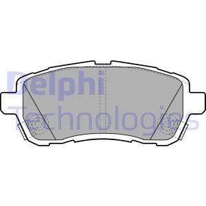 Комплект гальмівних колодок з 4 шт. дисків Delphi LP2069 (фото 1)