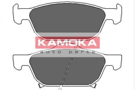 Гальмівні колодки, дискове гальмо (набір) KAMOKA JQ101138