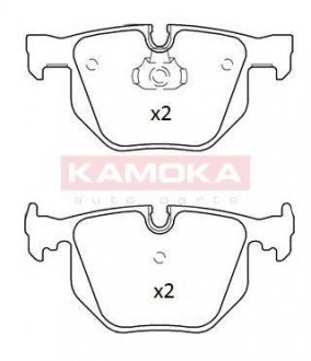 Гальмiвнi колодки дисковi KAMOKA JQ101204