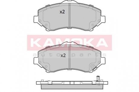 Гальмiвнi колодки дисковi KAMOKA JQ101274 (фото 1)