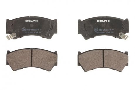 Гальмiвнi колодки дисковi Delphi LP1548 (фото 1)