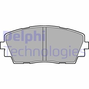 Гальмiвнi колодки дисковi Delphi LP2296 (фото 1)