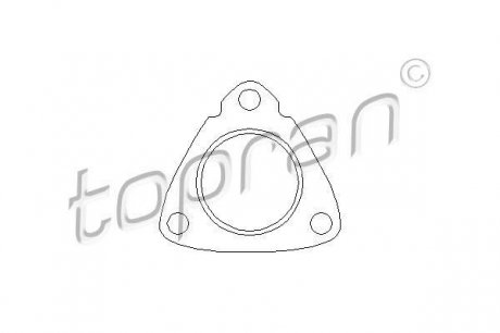 Прокладка вихлопної труби TOPRAN / HANS PRIES 500850 (фото 1)
