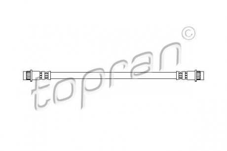 Гальмiвний шланг ZN TOPRAN / HANS PRIES 720902