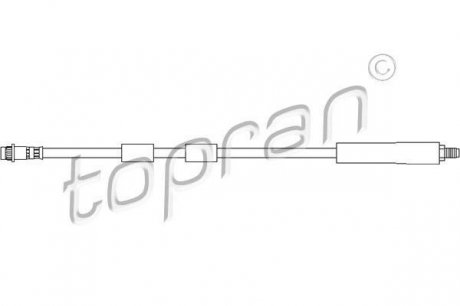 Гальмiвний шланг TOPRAN / HANS PRIES 720894 (фото 1)