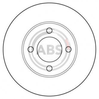 Гальмiвнi диски A.B.S. 15745 (фото 1)