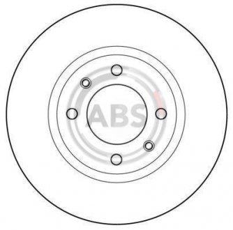Гальмiвнi диски A.B.S. 15414 (фото 1)