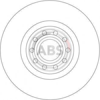 Гальмiвнi диски A.B.S. 16930 (фото 1)