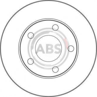 Гальмiвнi диски A.B.S. 17056 (фото 1)