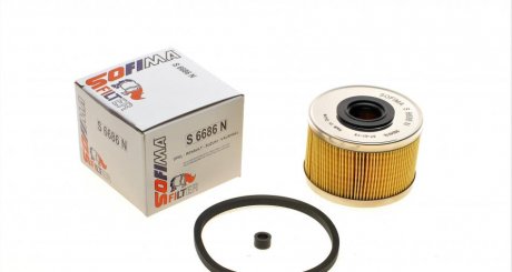 Фильтр топливный SOFIMA S6686N (фото 1)