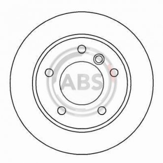 Гальмiвнi диски A.B.S. 16339 (фото 1)
