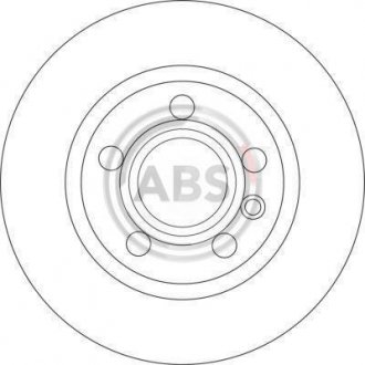 Гальмiвнi диски A.B.S. 17190 (фото 1)