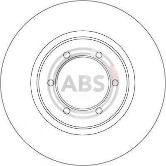 Гальмiвнi диски A.B.S. 16168 (фото 1)