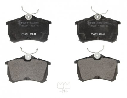 Комплект гальмівних колодок з 4 шт. дисків Delphi LP1626