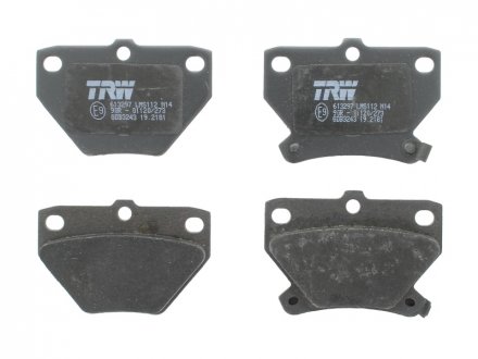 Колодки тормозные дисковые TRW GDB3243 (фото 1)