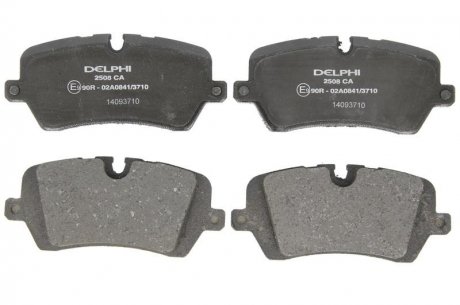 Гальмівні колодки, дискові Delphi LP2508 (фото 1)