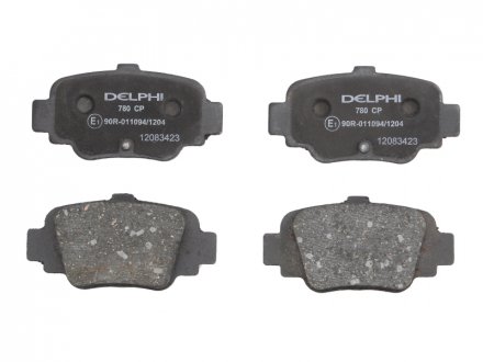 Гальмівні колодки, дискові Delphi LP0780