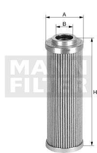 Фільтр гідравлічний MANN-FILTER HD 47