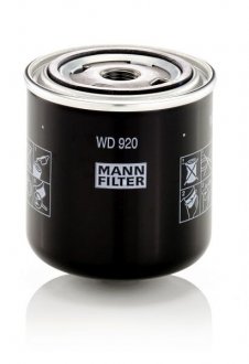 Фільтр гідравлічний MANN-FILTER WD 920