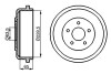 Тормозной барабан BOSCH 0 986 477 129 (фото 1)