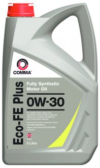 Олива для двигуна COMMA ECO-FE PLUS 0W30 5L (фото 1)