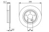 Гальмівний диск MB A/B/E/CLA/GLA W176/246/117/156 \'\'R BOSCH 0 986 479 A04 (фото 1)