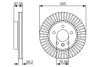 Диск тормозной BOSCH 0 986 479 154 (фото 1)