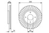 Тормозной диск BOSCH 0 986 479 737 (фото 1)