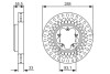 Диск тормозной BOSCH 0 986 479 A49 (фото 1)