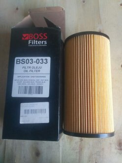 Фільтр масляний BOSS FILTERS BS03-033
